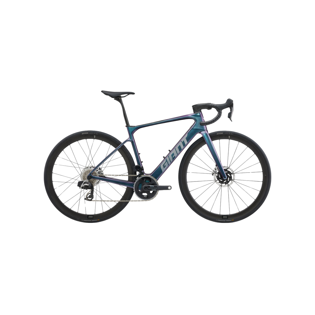 Giant Defy Advanced E+ Elite 0 电动自行车 - 蓝蜻蜓