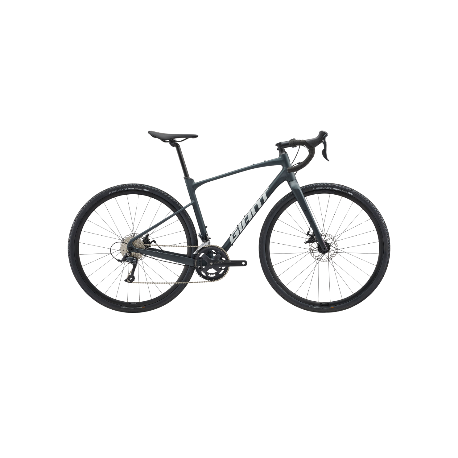 Giant Revolt 2 Gravel Bike - Asphalt Green