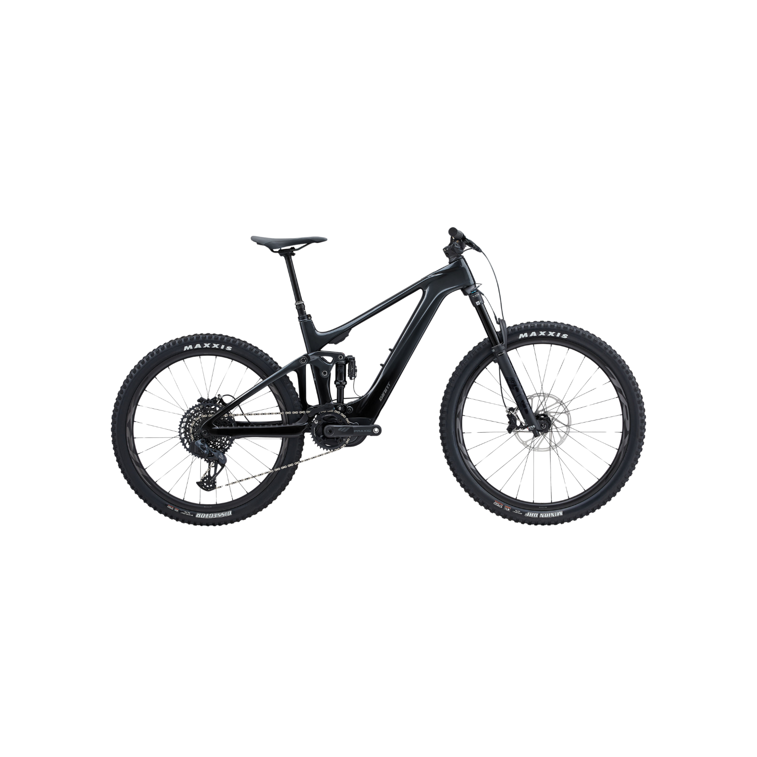 Giant Trance X Advanced E+ 1 Mountain Bike - Gunmetal Black/Black