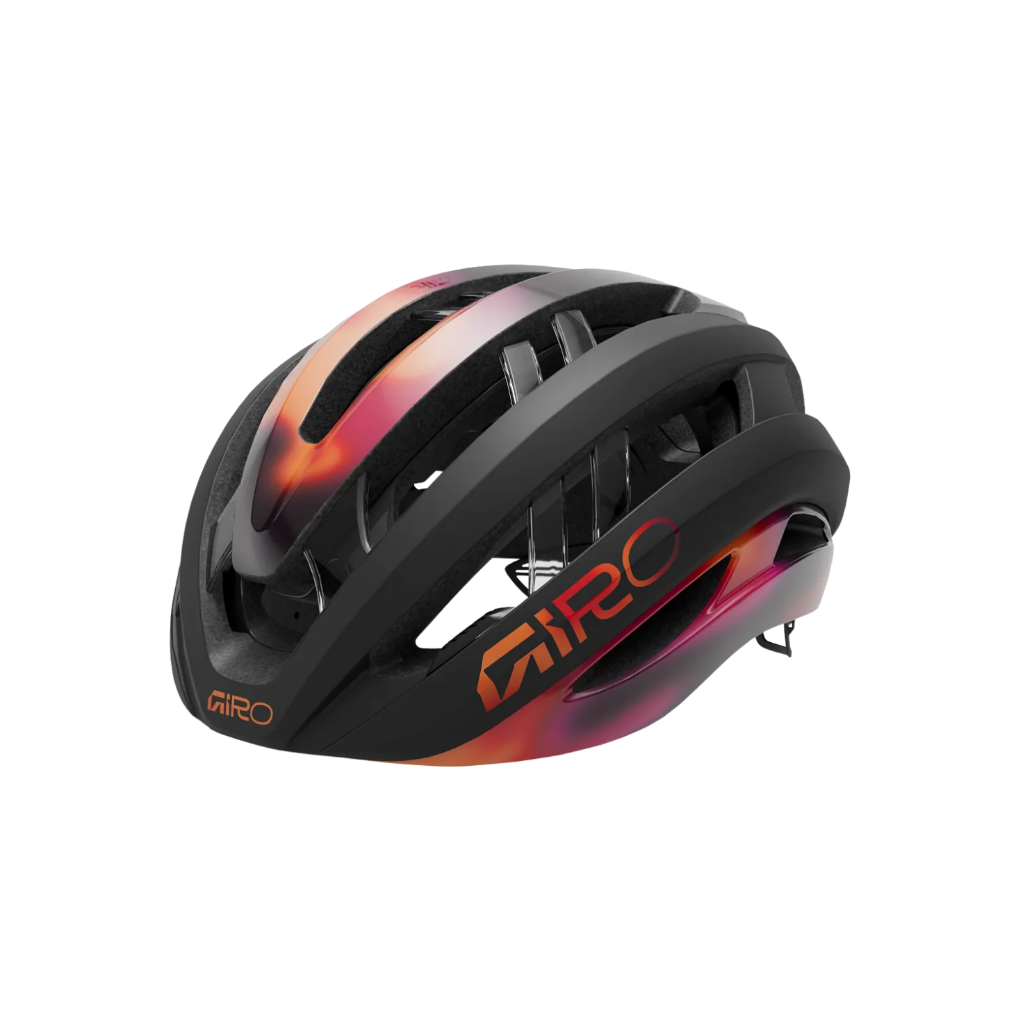 Giro Aries Spherical Helmet - Matte Black/Frequency Orange
