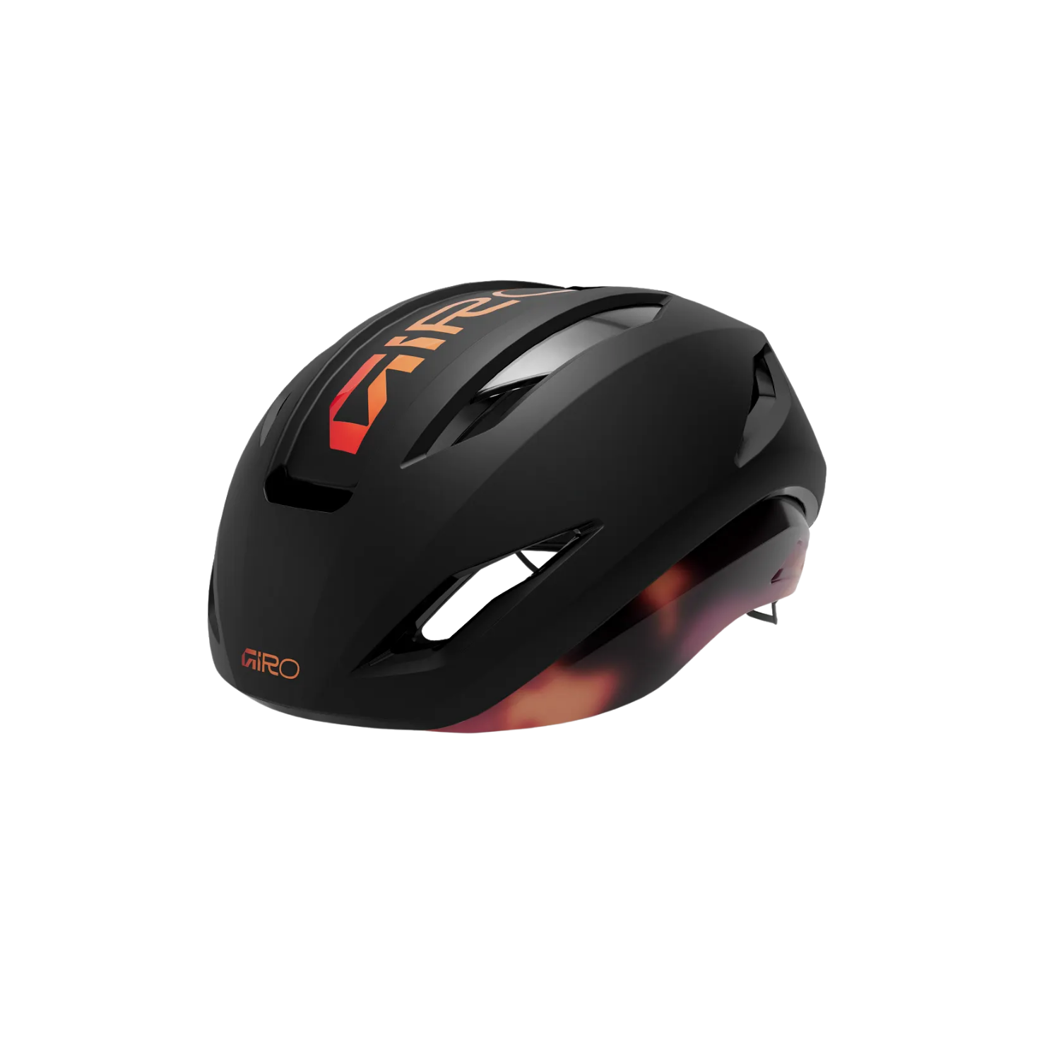 Giro Eclipse Pro Helmet - Matte Black/Frequency Orange