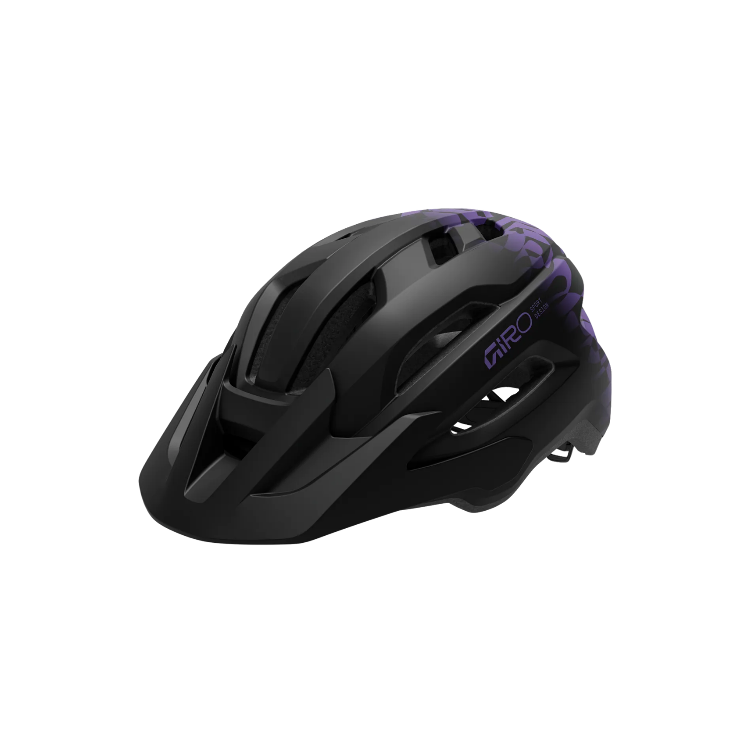 Giro Fixture Mips II Helmet - Matte Black/Purple Rush