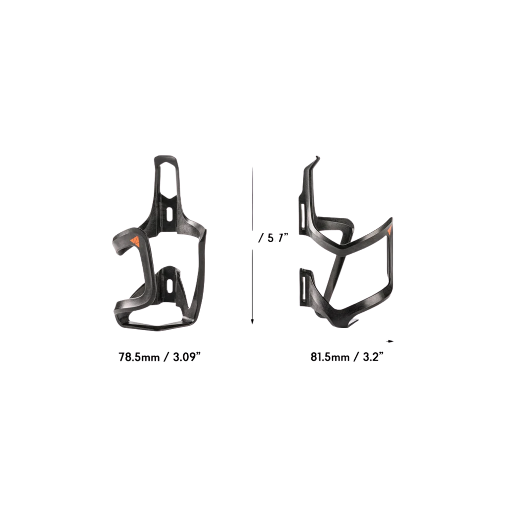 Granite Design Aux Carbon Bottle Cage with Strap Kit