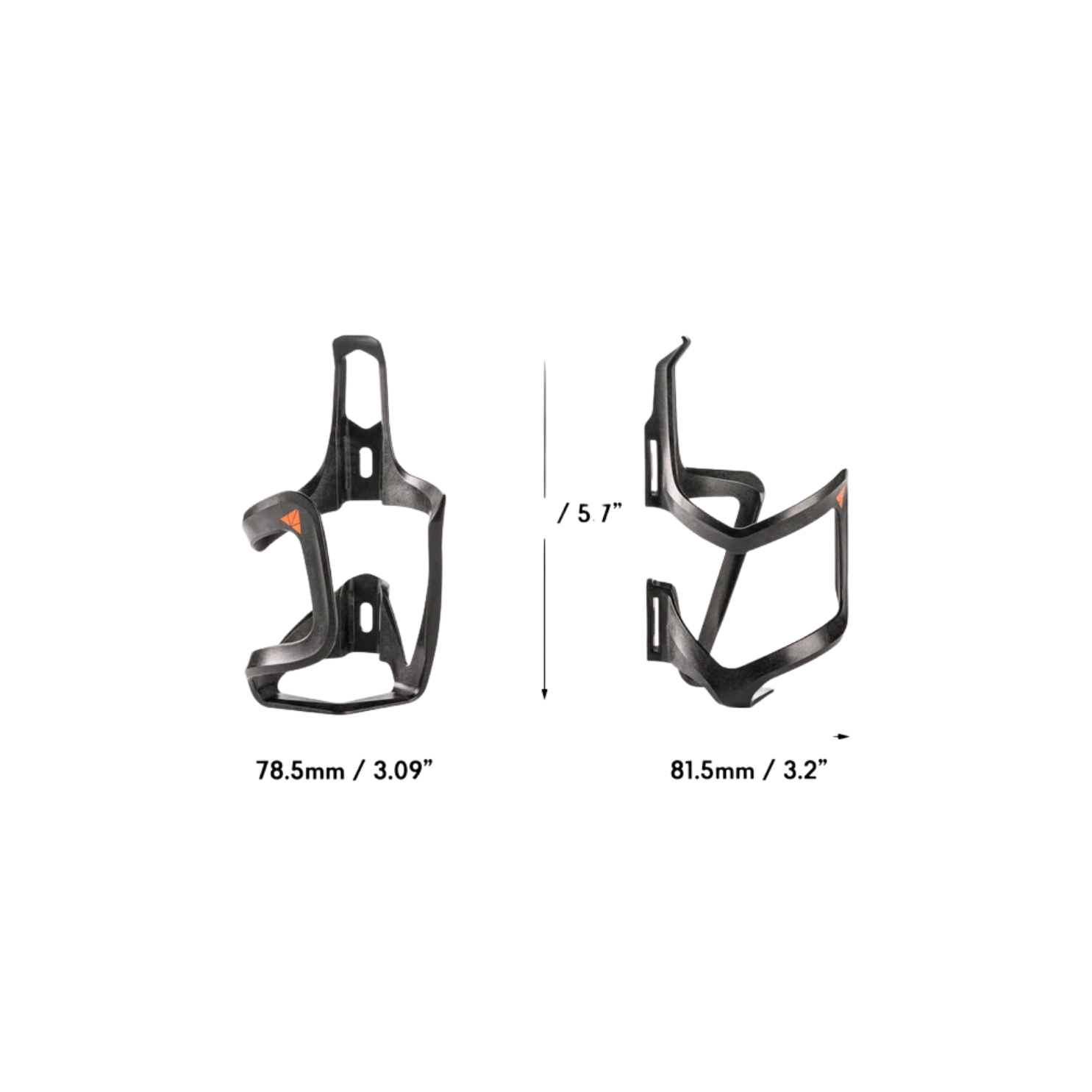 Granite Design Aux Carbon Bottle Cage with Strap Kit