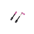Granite Design Juicy Presta Valve Cap Kit - Black/Pink