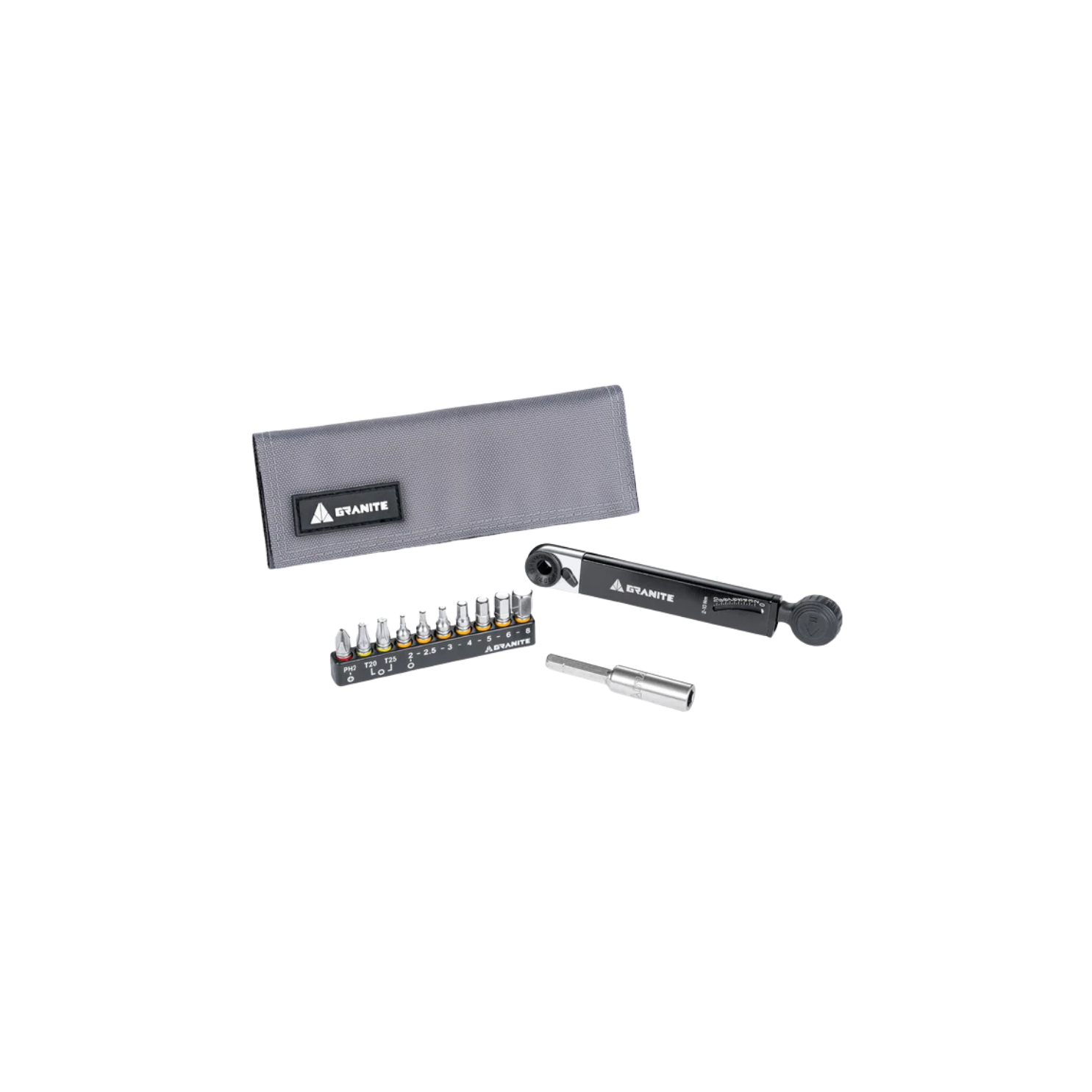 Granite Design Rocknroll TQ Torque Ratchet Tool Kit - Grey