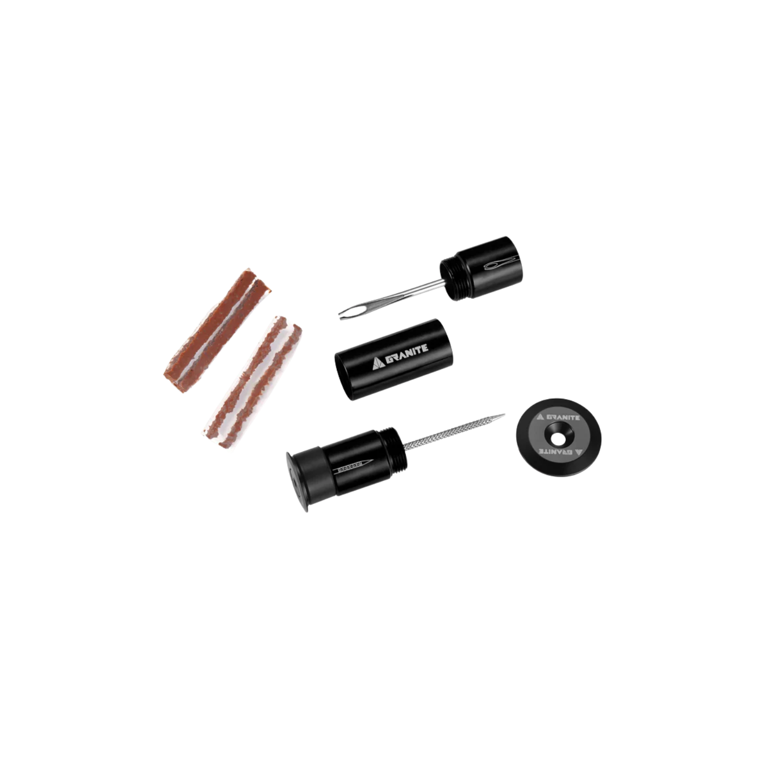 Granite Design Stash Tubeless Tyre Plug Kit - Black