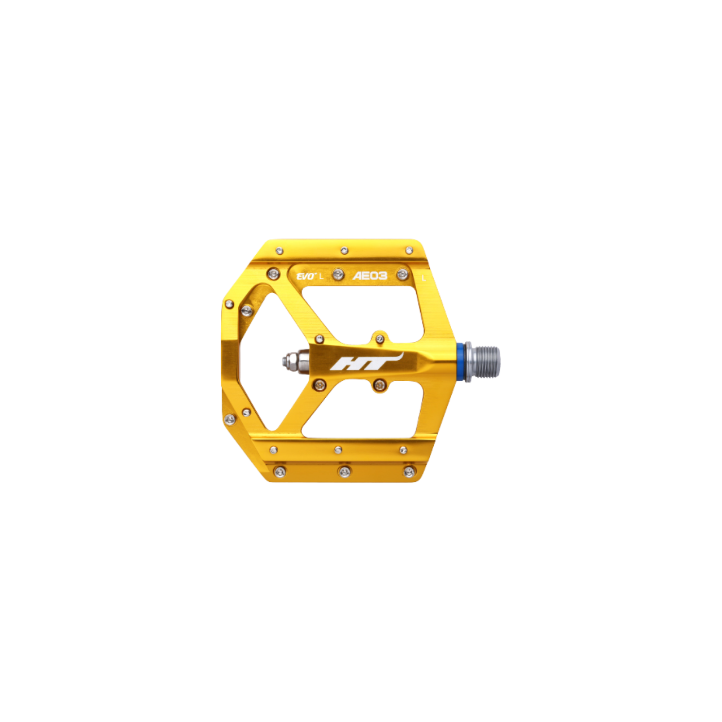 HT AE03 EVO+ Flat Pedals - Gold