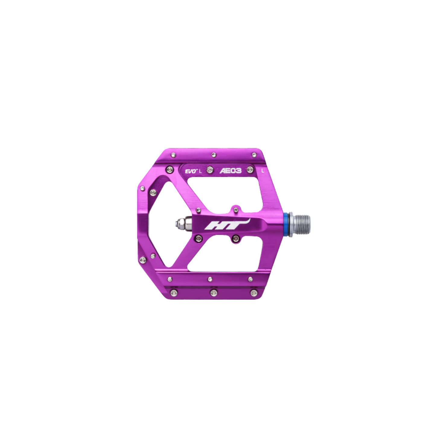 HT AE03 EVO+ Flat Pedals - Purple