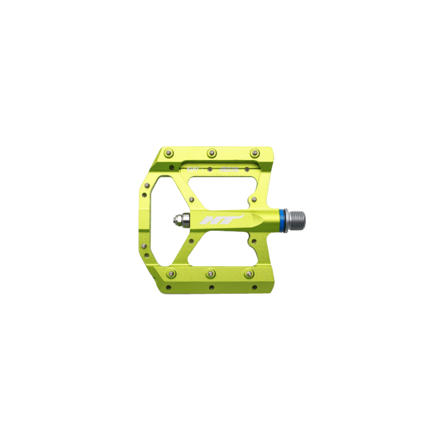 HT AE05 EVO+ Flat Pedals - Apple Green