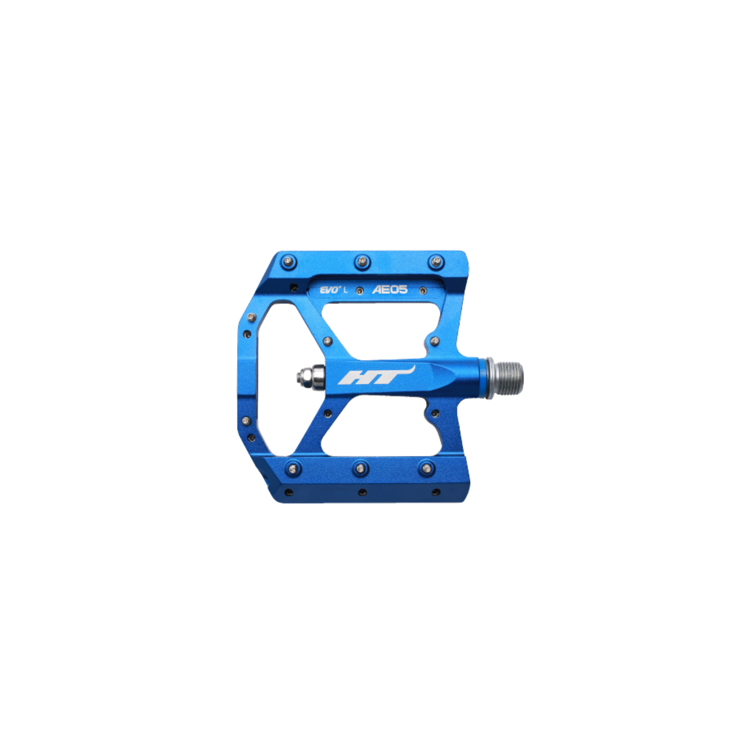 HT AE05 EVO+ Flat Pedals - Marine Blue