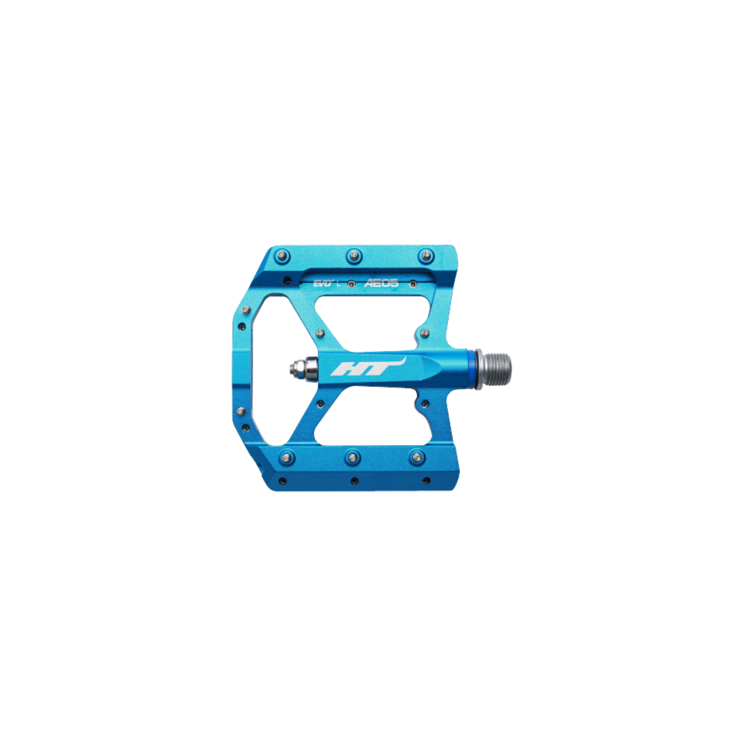 HT AE05 EVO+ Flat Pedals - Royal Blue