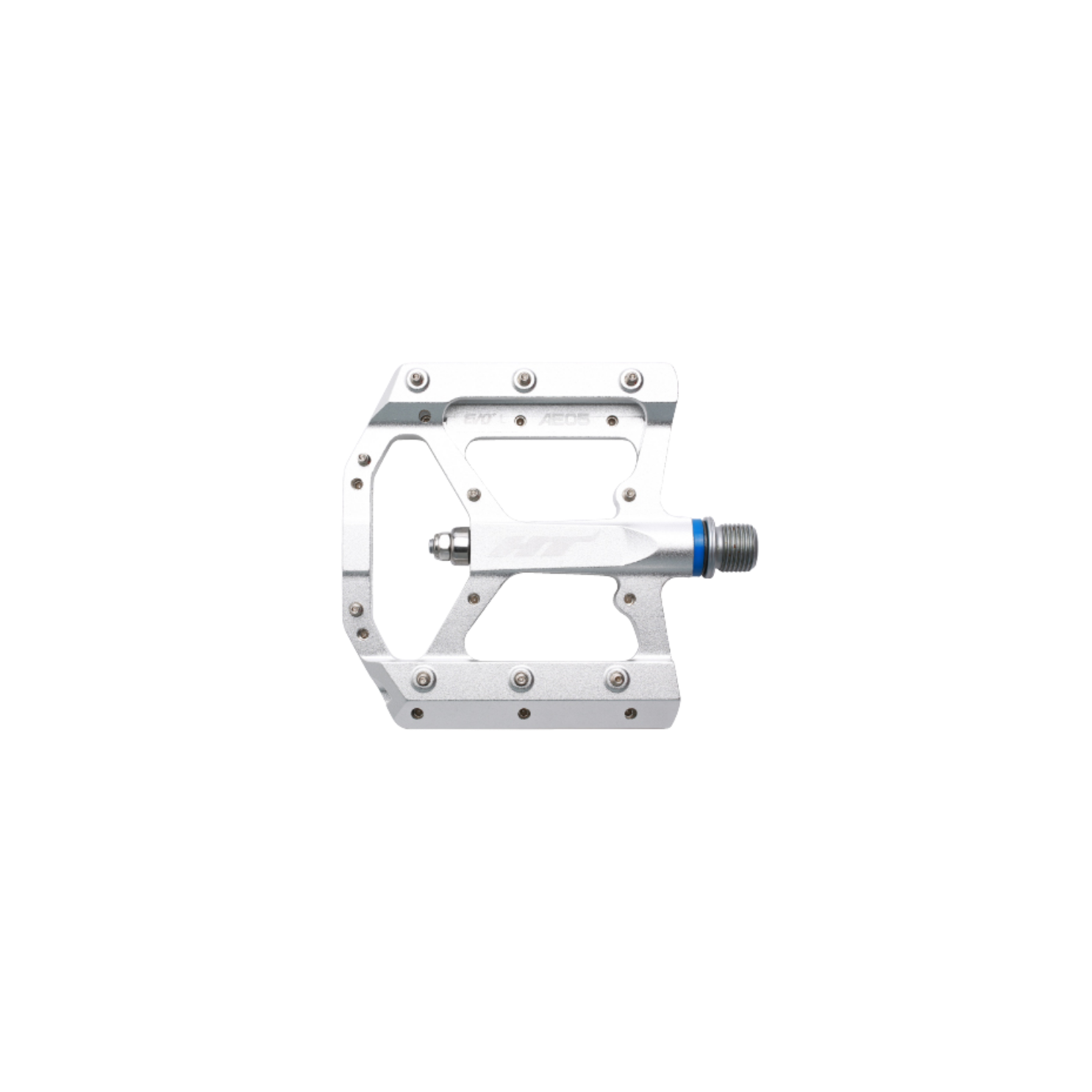 HT AE05 EVO+ Flat Pedals - Silver