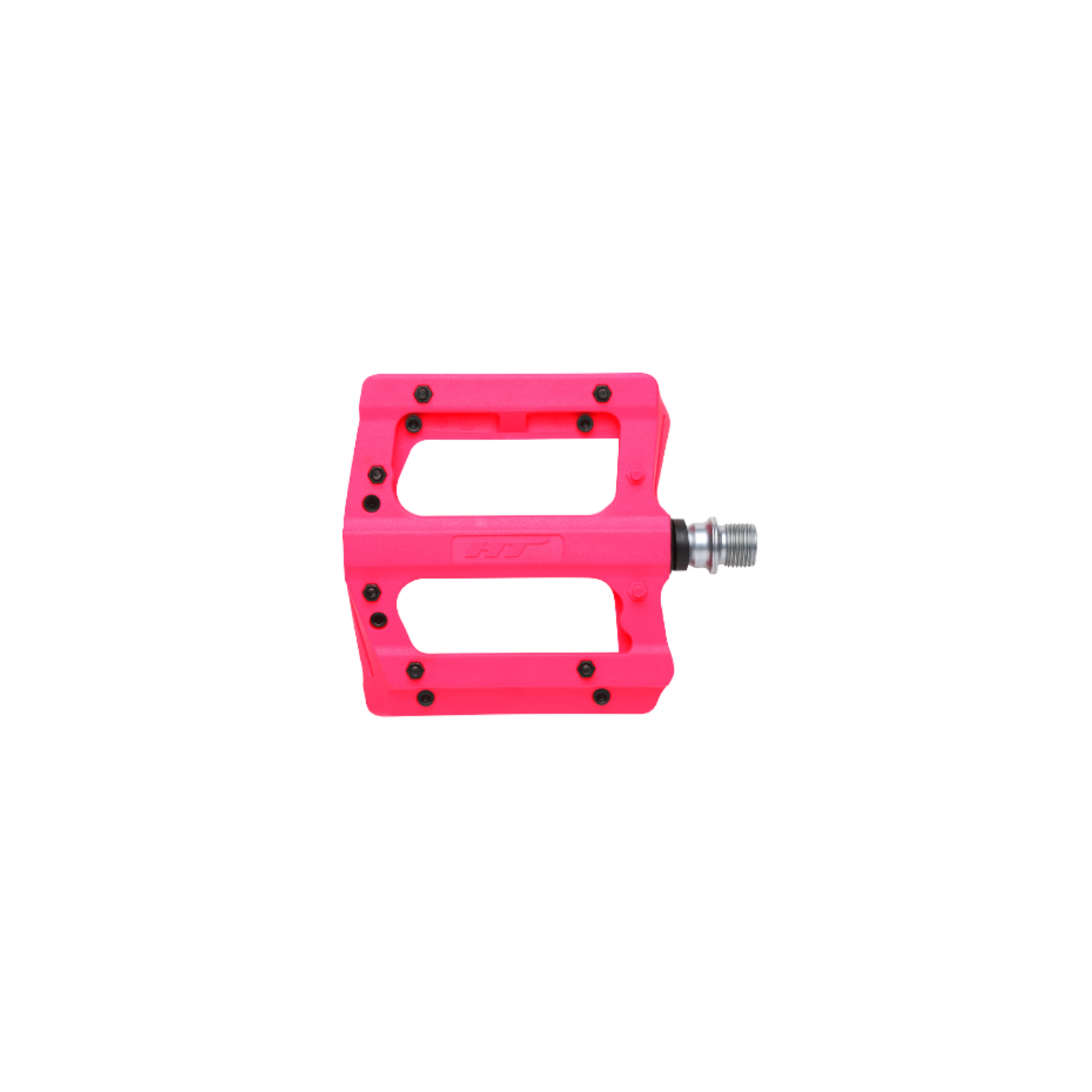 HT PA12A Flat Pedals - Neon Pink