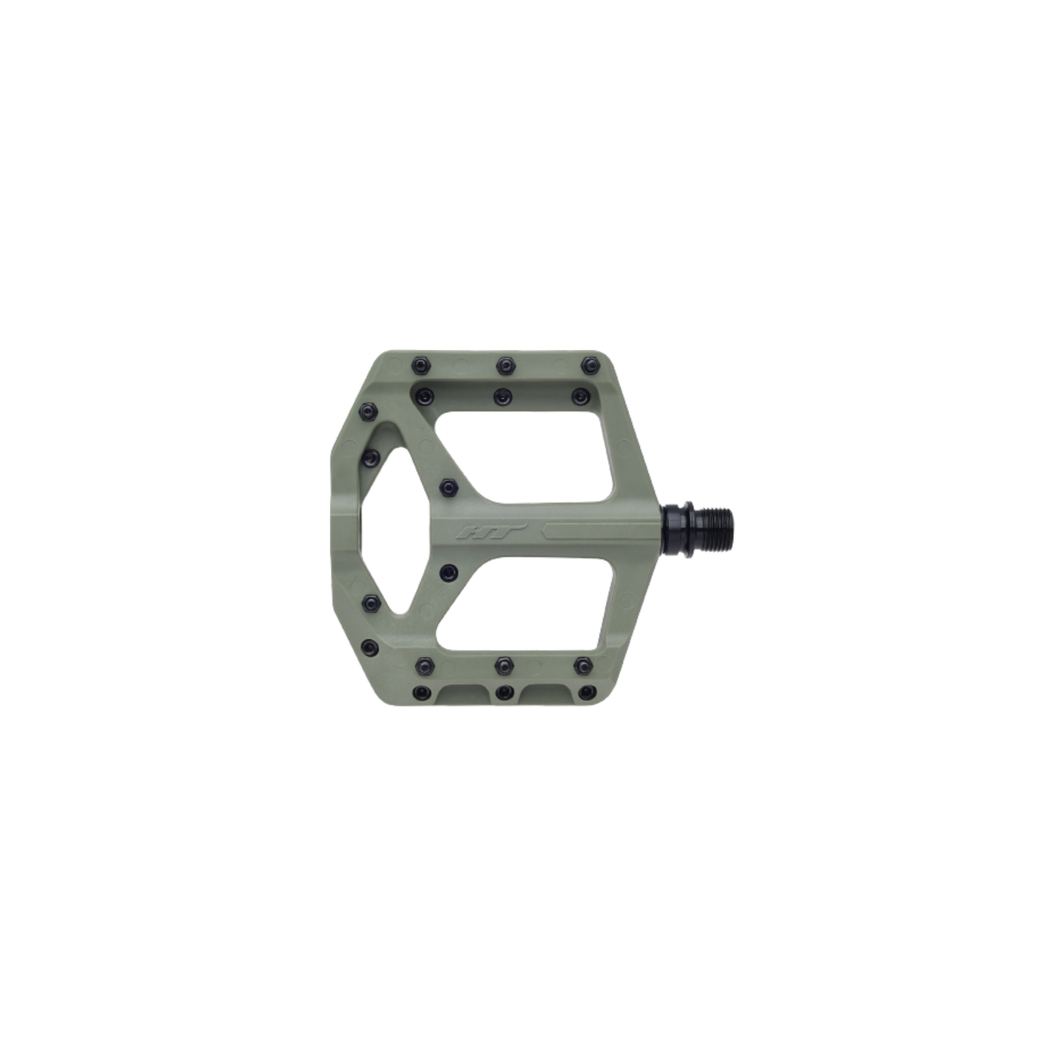 HT Supreme-C Flat Pedals - Olive