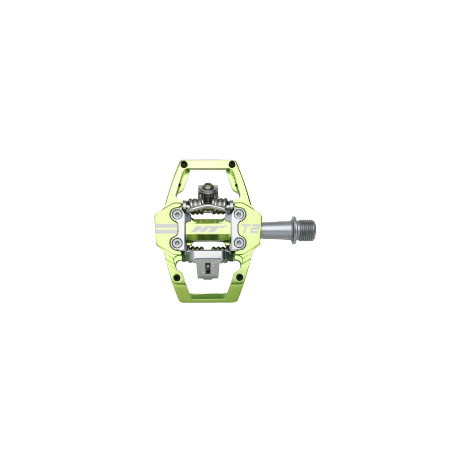 HT T2 Enduro Race Pedals - Apple Green
