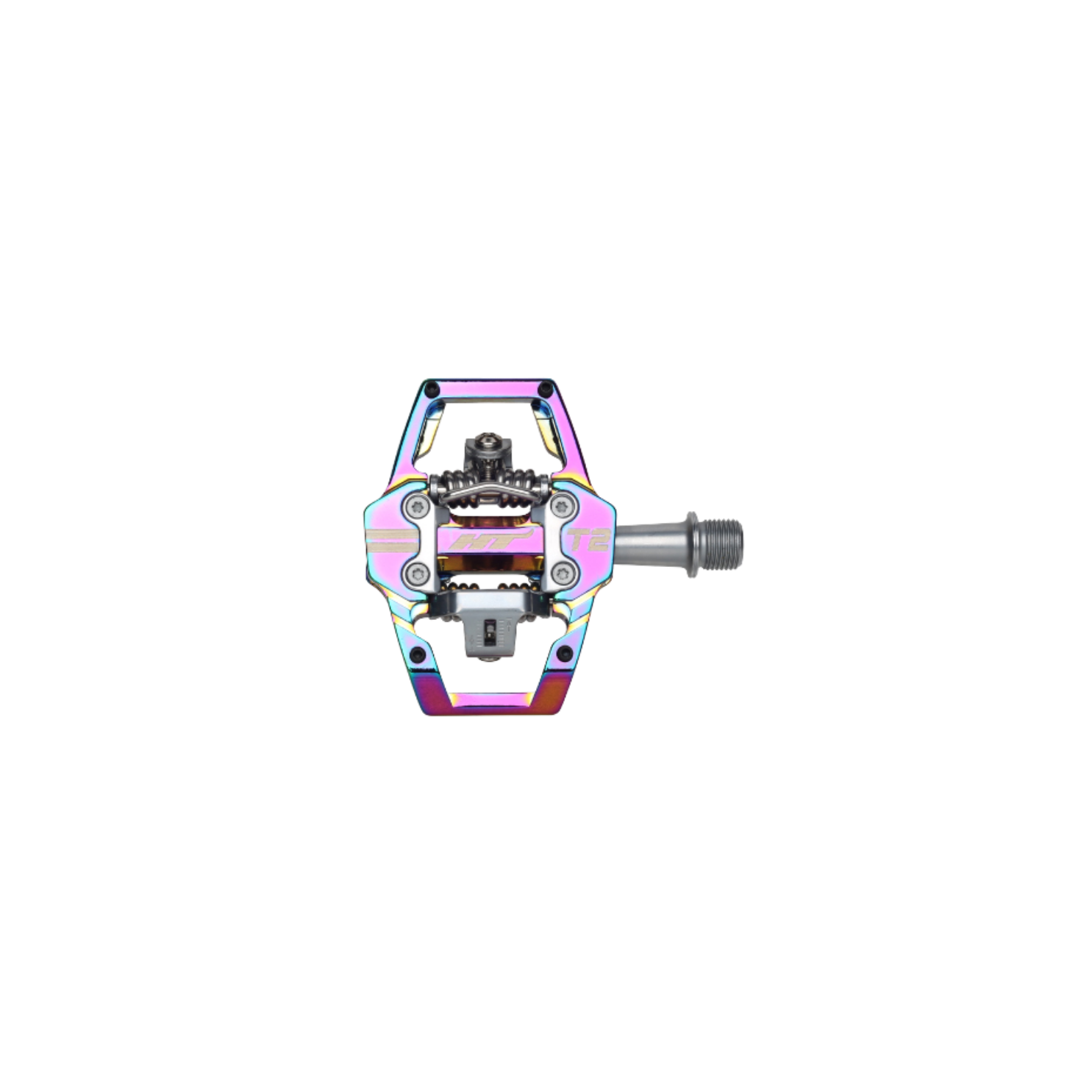HT T2 Enduro Race Pedals - Oil Slick