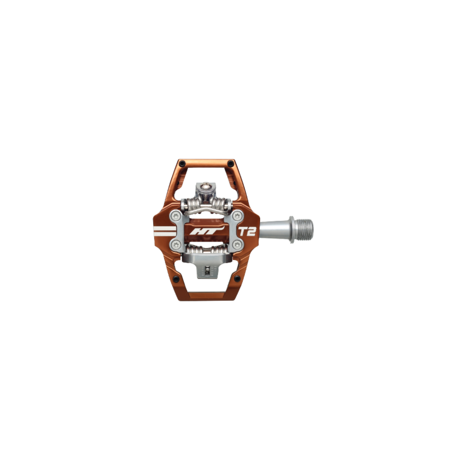 HT T2 Enduro Race Pedals - Root Beer