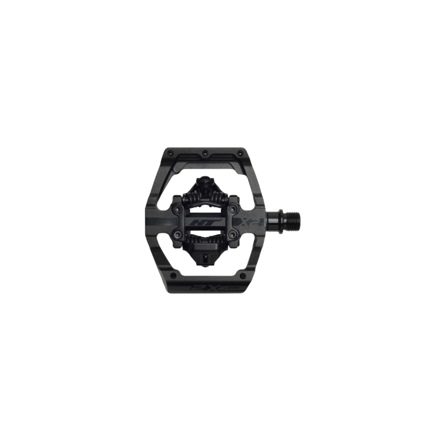 HT X2 DH Race Pedals - Stealth Black