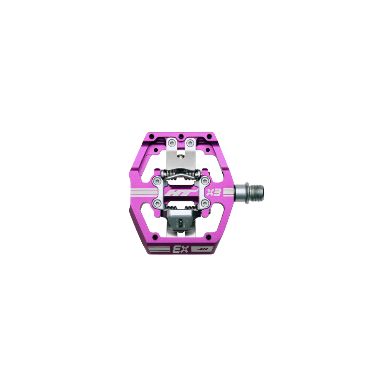 HT X3 Enduro Pedals - Purple