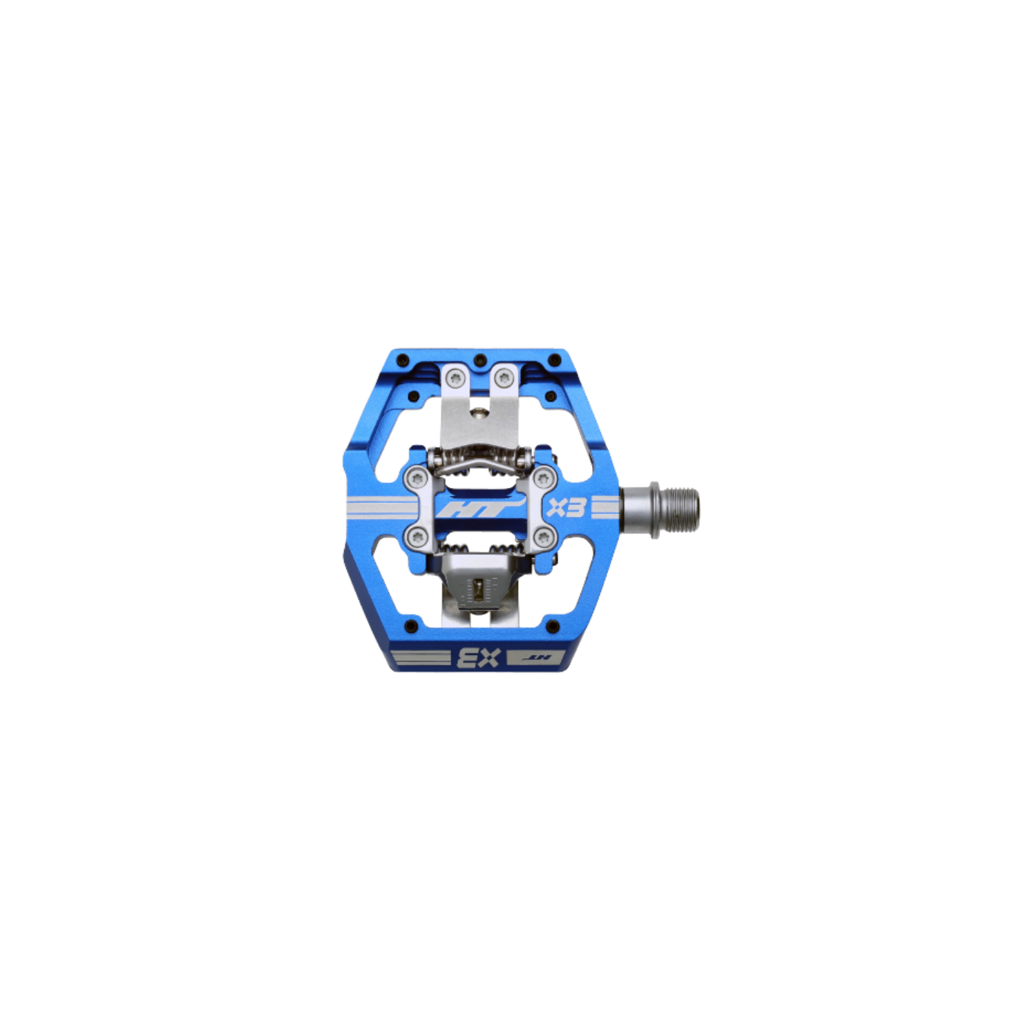 HT X3 Enduro Pedals - Royal Blue
