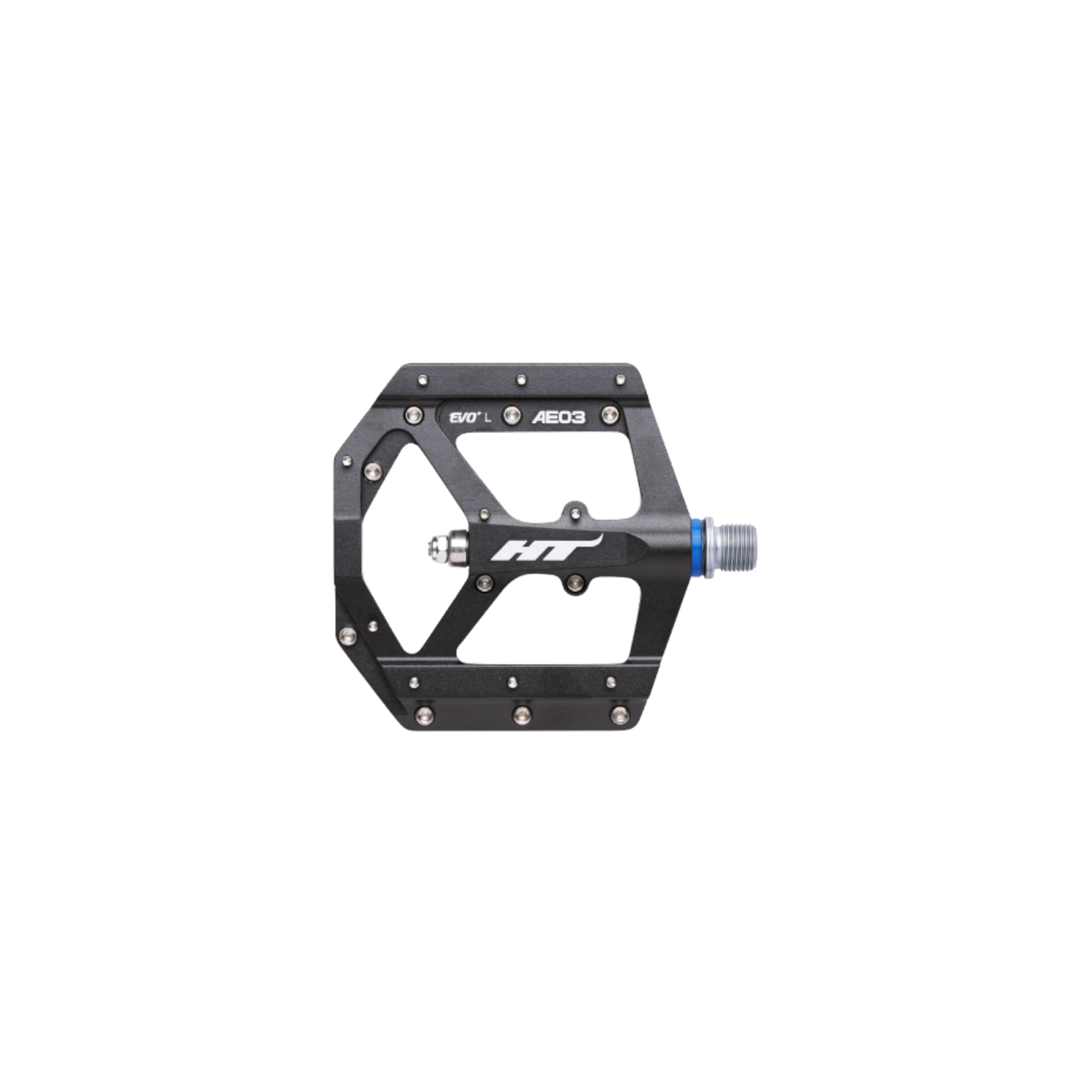 HT AE03 EVO+ Flat Pedals - Black