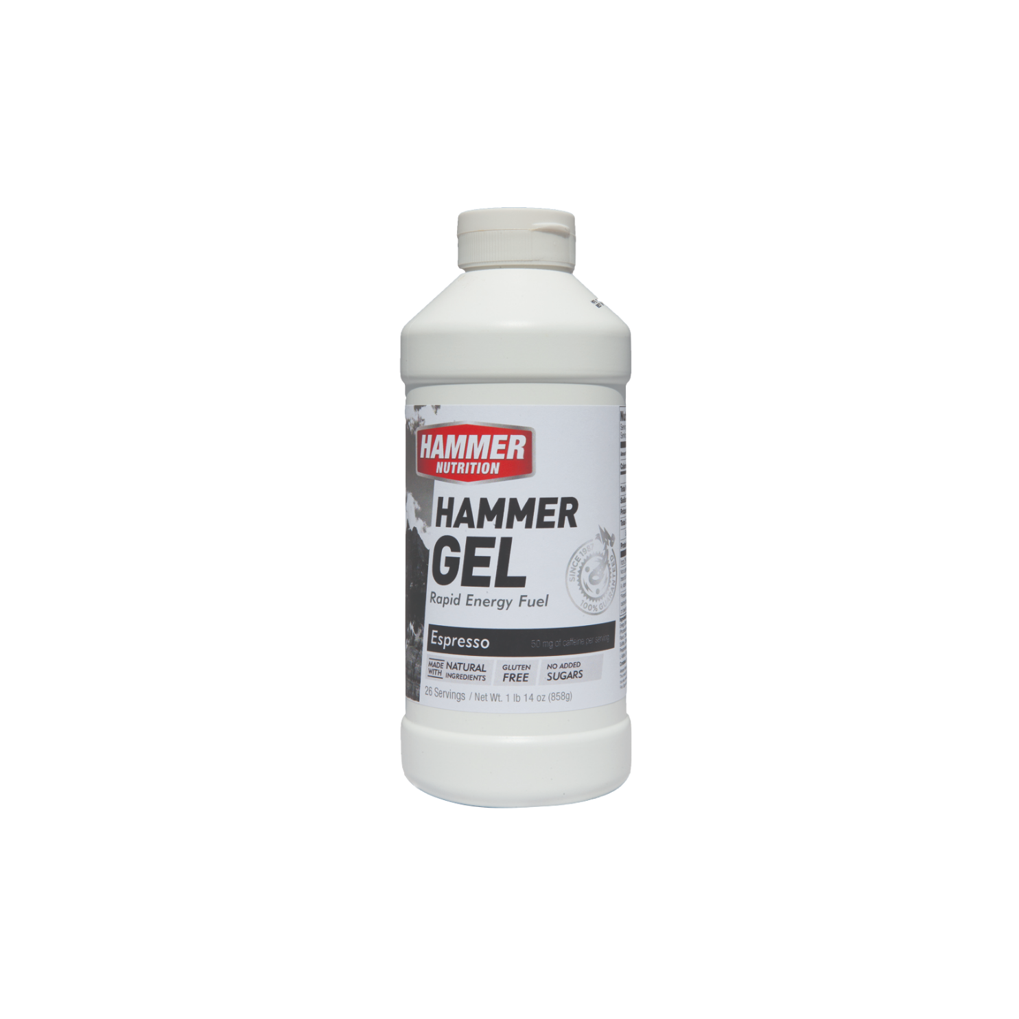 Hammer Nutrition Energy Gel Jug - Espresso - 858g