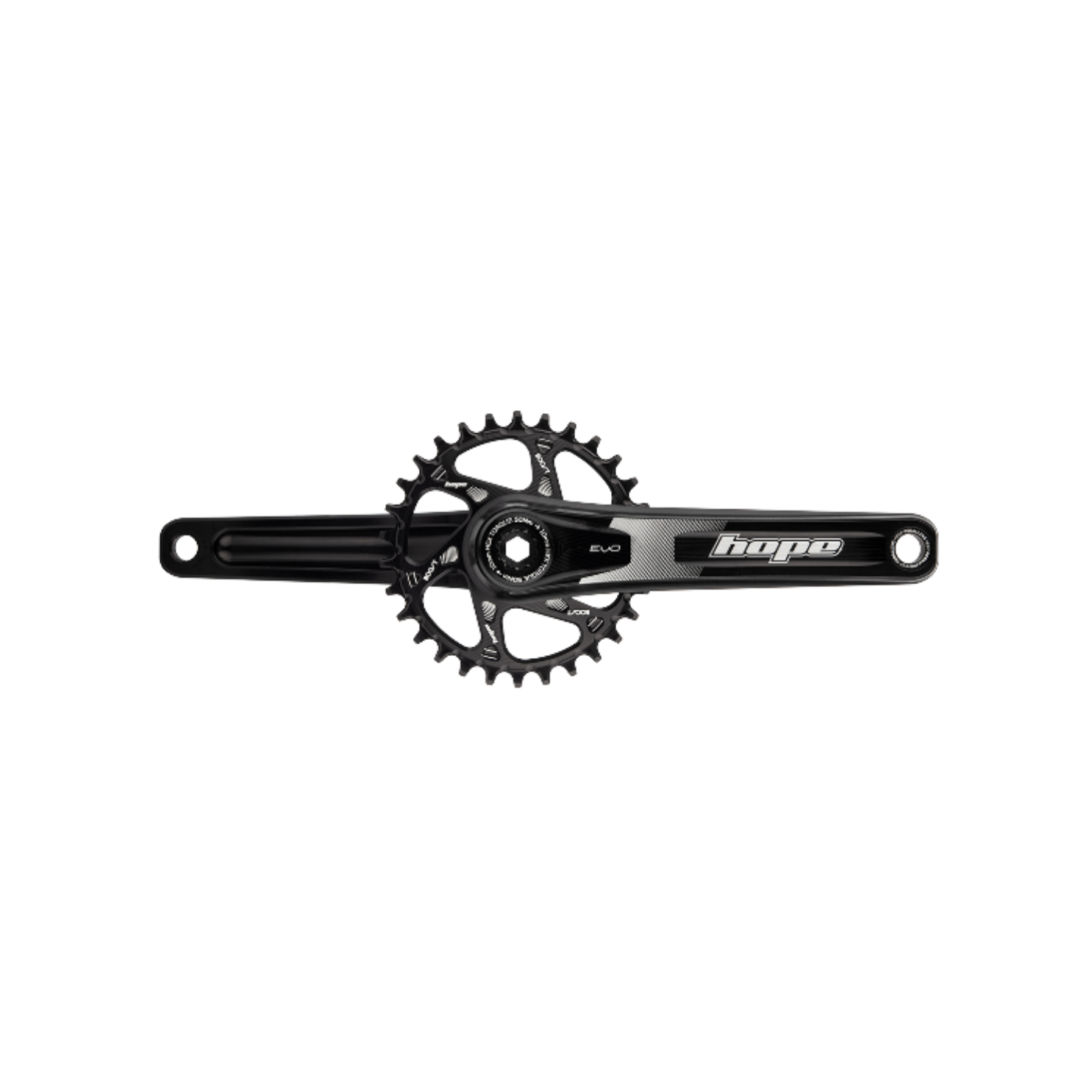 Hope EVO Crankarms - Black