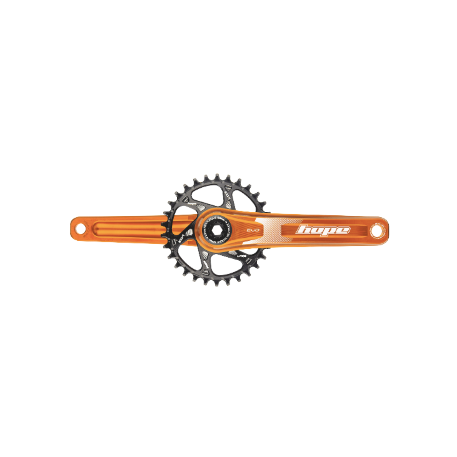 Hope EVO Crankarms - Orange