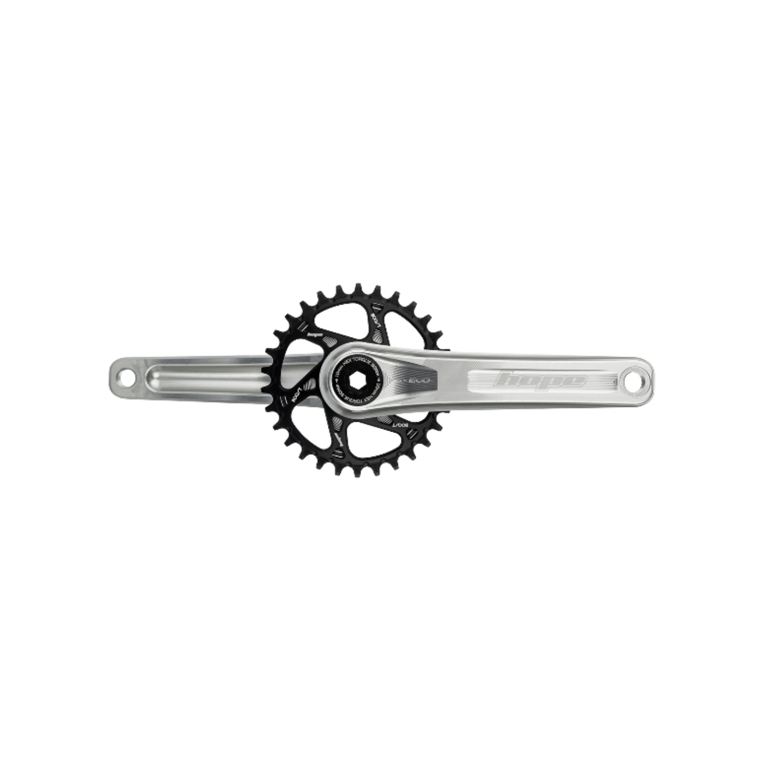 Hope EVO Crankarms - Silver
