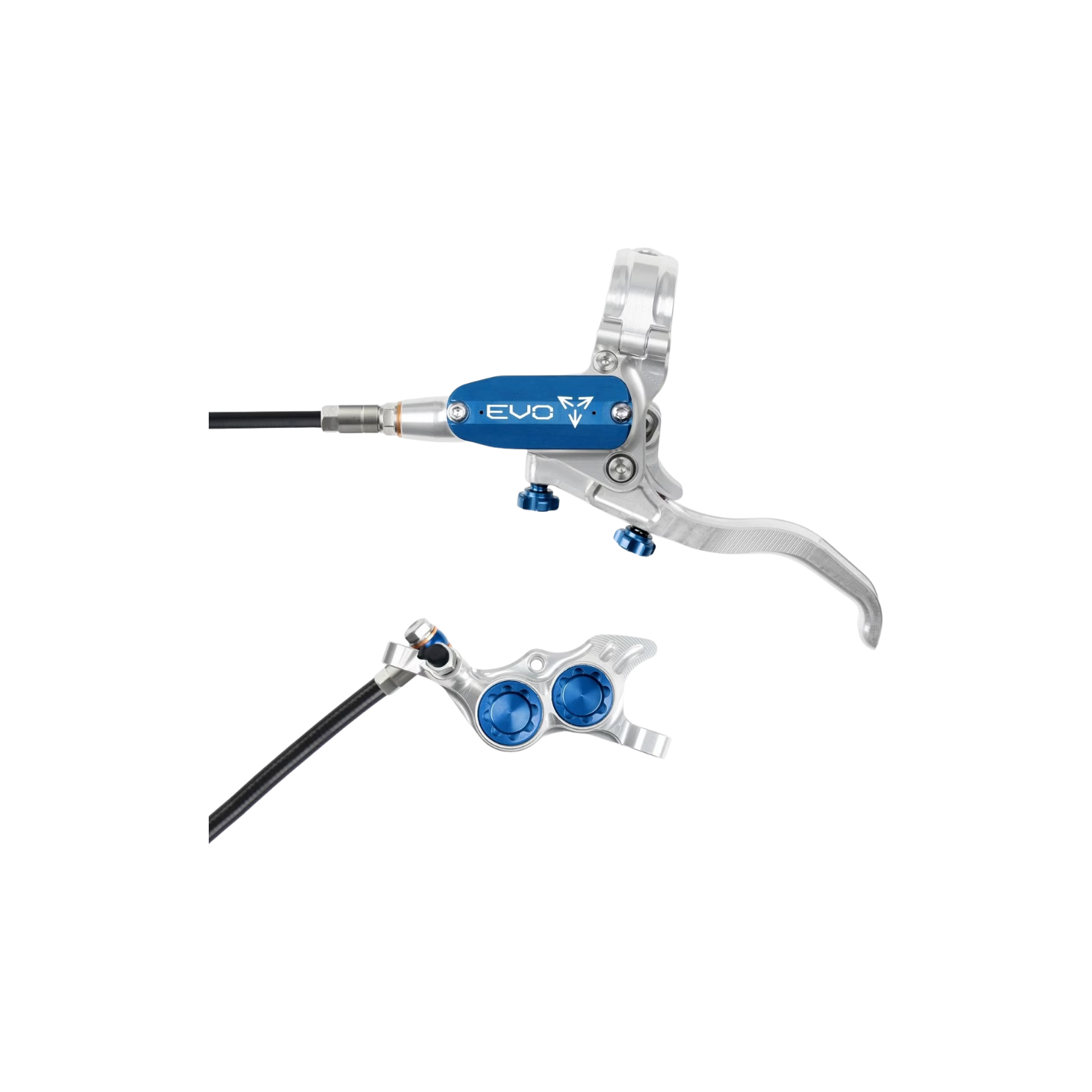 Hope EVO GR4 Gravity Brake - Silver/Blue