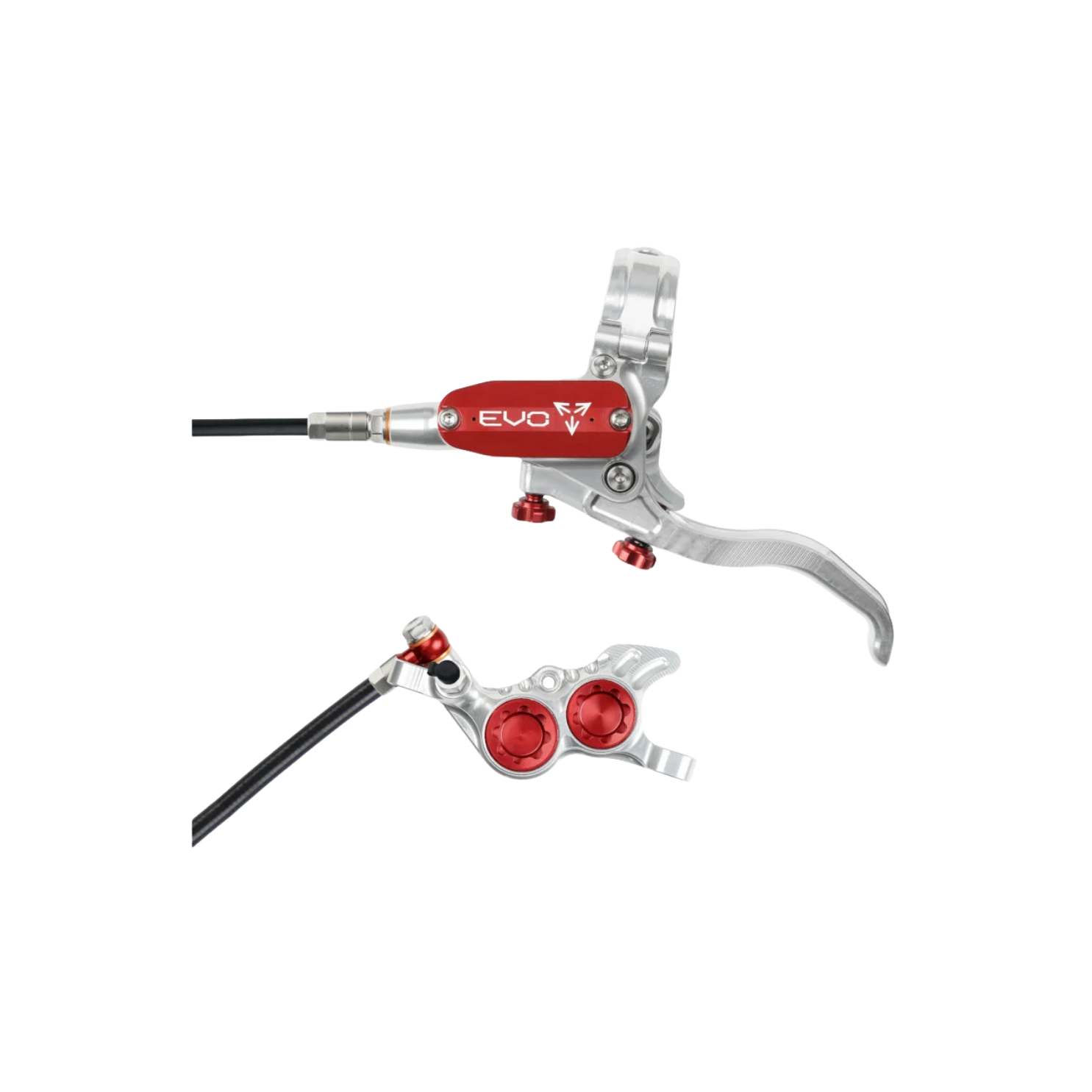 Hope EVO GR4 Gravity Brake - Silver/Red