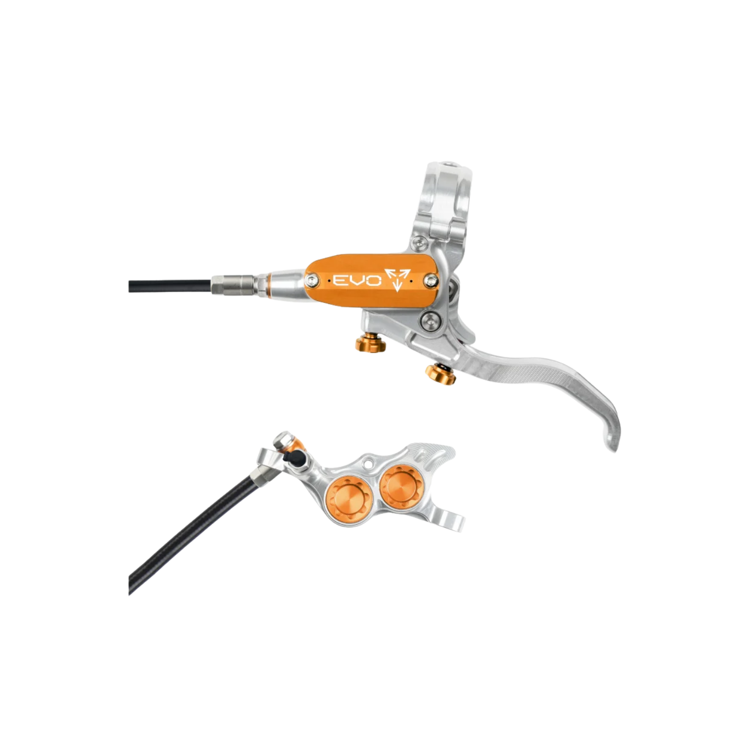 Hope EVO TR4 Trail Brake - Silver/Orange