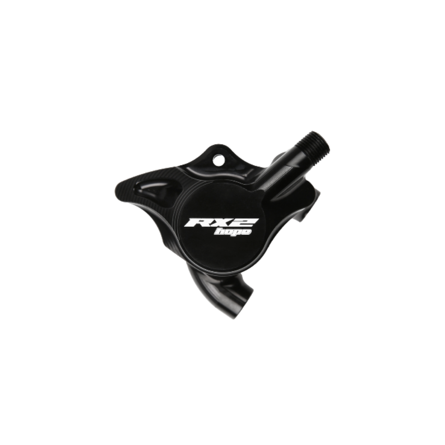 Hope RX2 Flat Mount Caliper - Mineral Oil -  Black