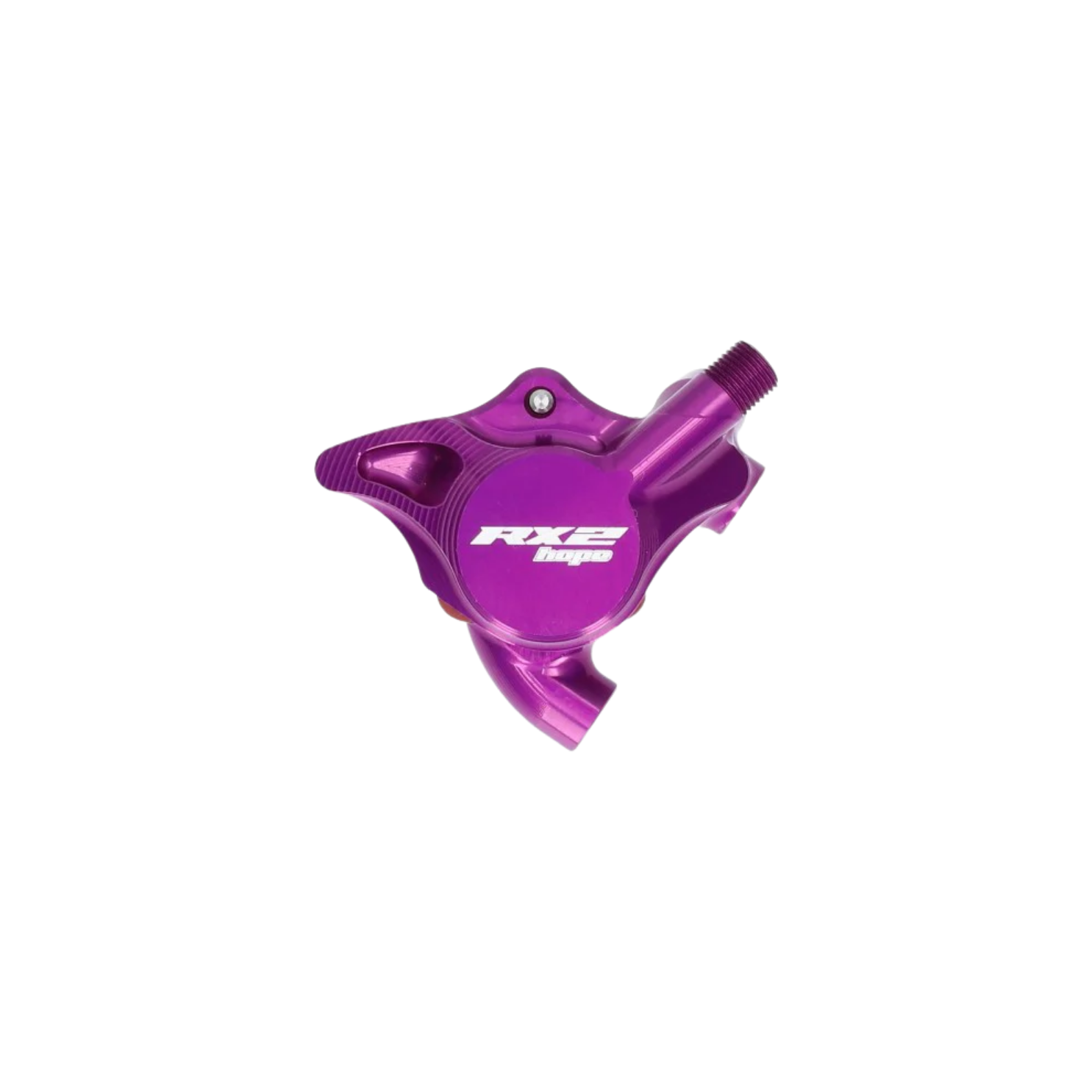 Hope RX2 Flat Mount Caliper - Mineral Oil -  Purple