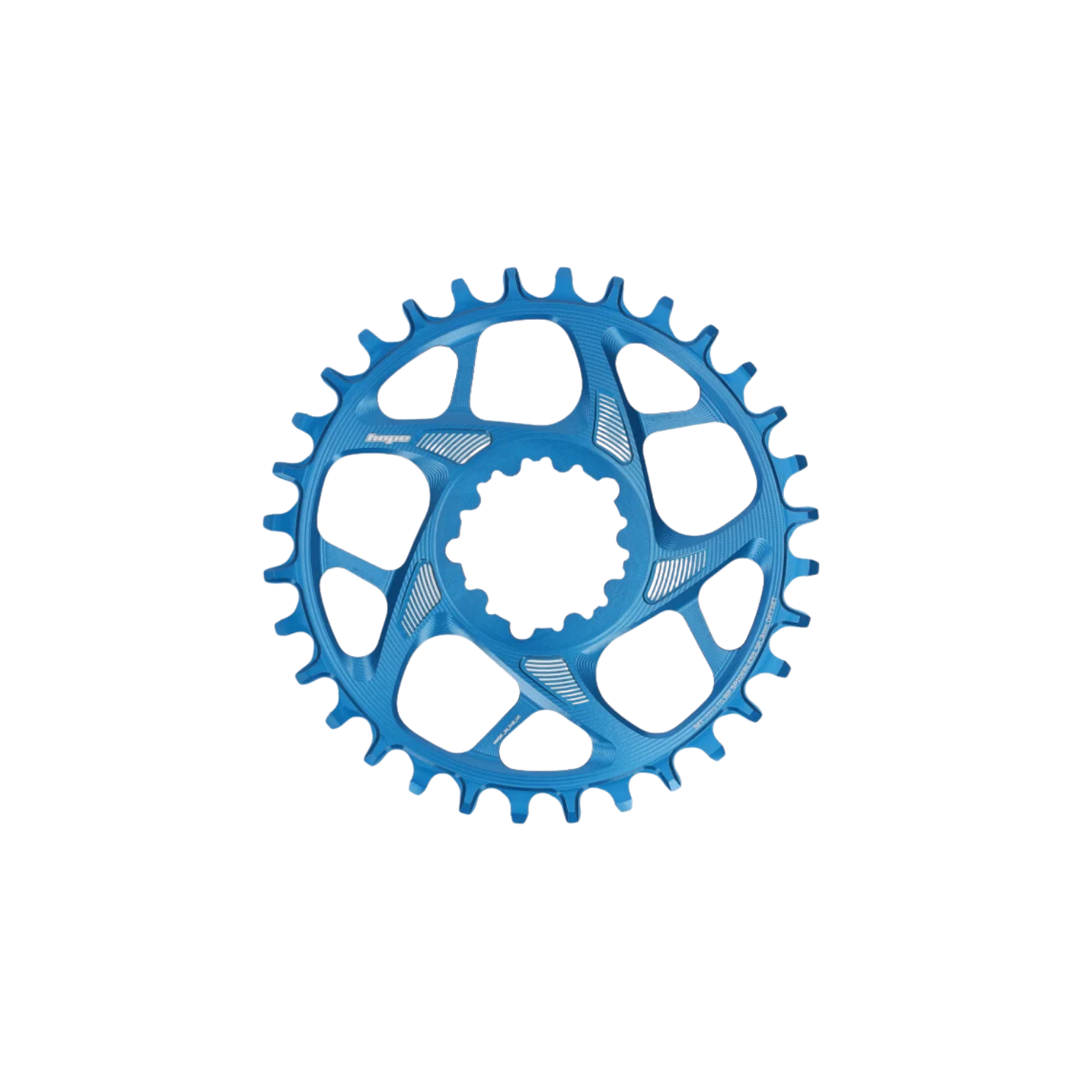 Hope RX Spiderless Chainring - Blue