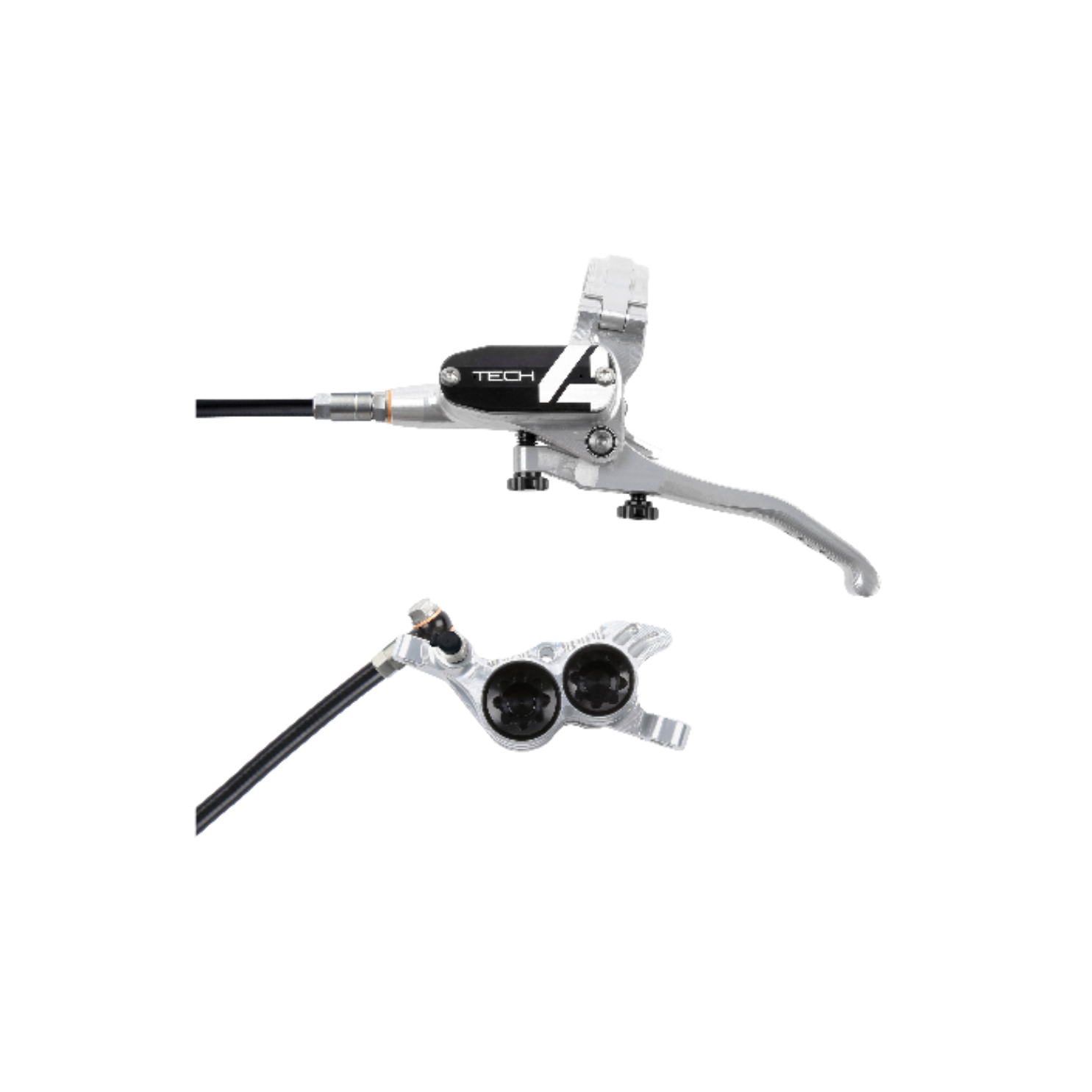 Hope Tech4 V4 Brake - Silver/Black