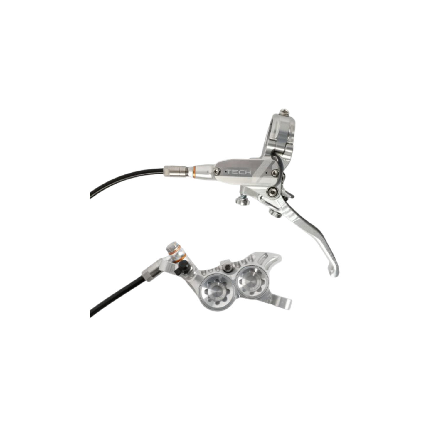 Hope Tech4 V4 Brake - Silver/Silver