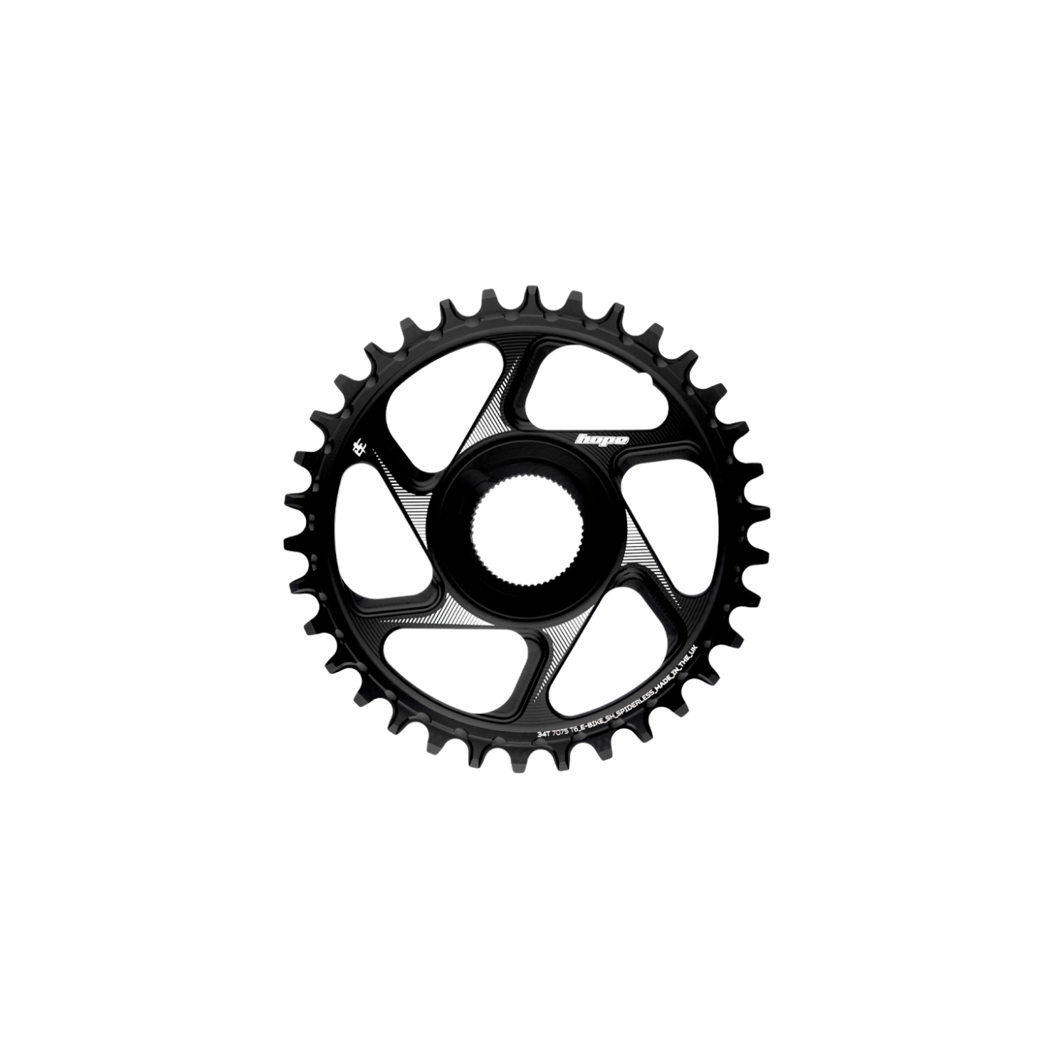Hope e-Bike Chainring - Black