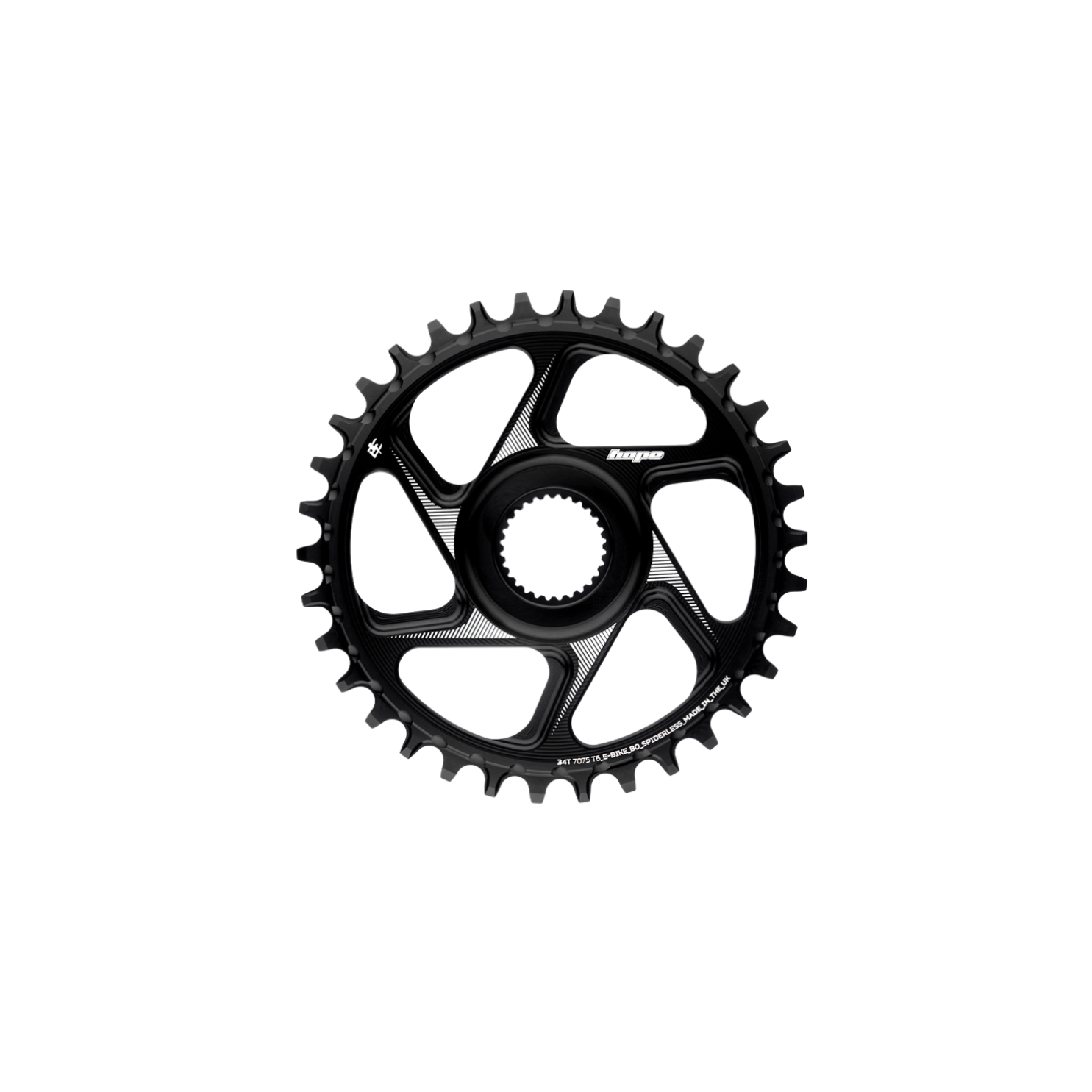 Hope e-Bike Chainring - Black