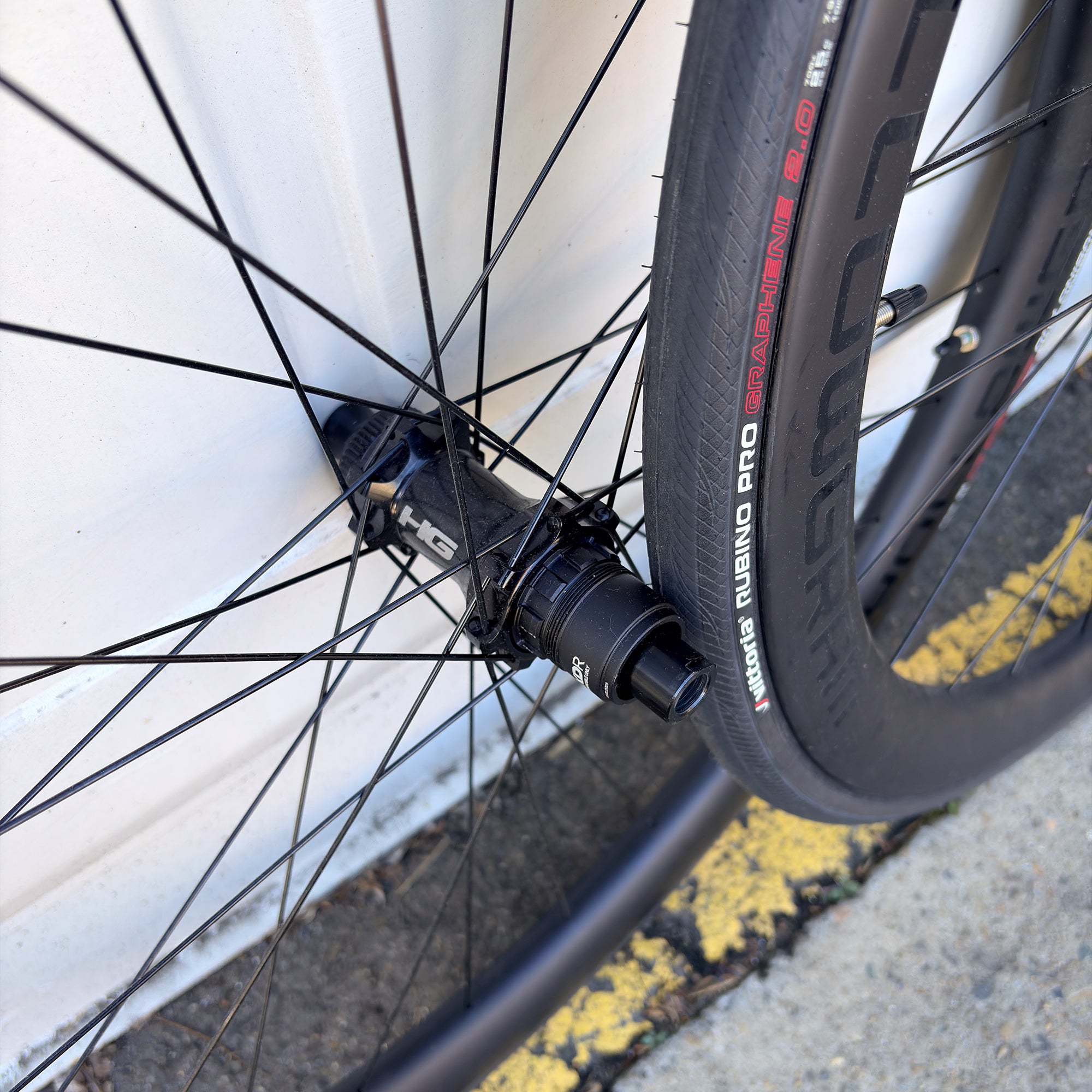 Take Off / Cannondale Hollowgram R45 Carbon Wheelset