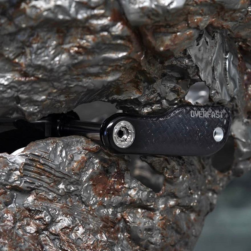 Overfast Aero GR Carbon Crank Assembly - 24mm Ti Spindle