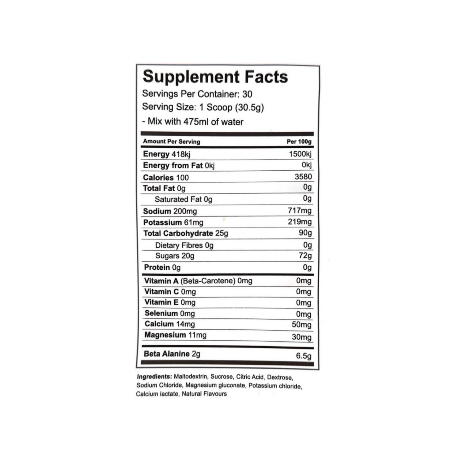 Infinit Nutrition Daily Hydration - Orange (30 Serves)