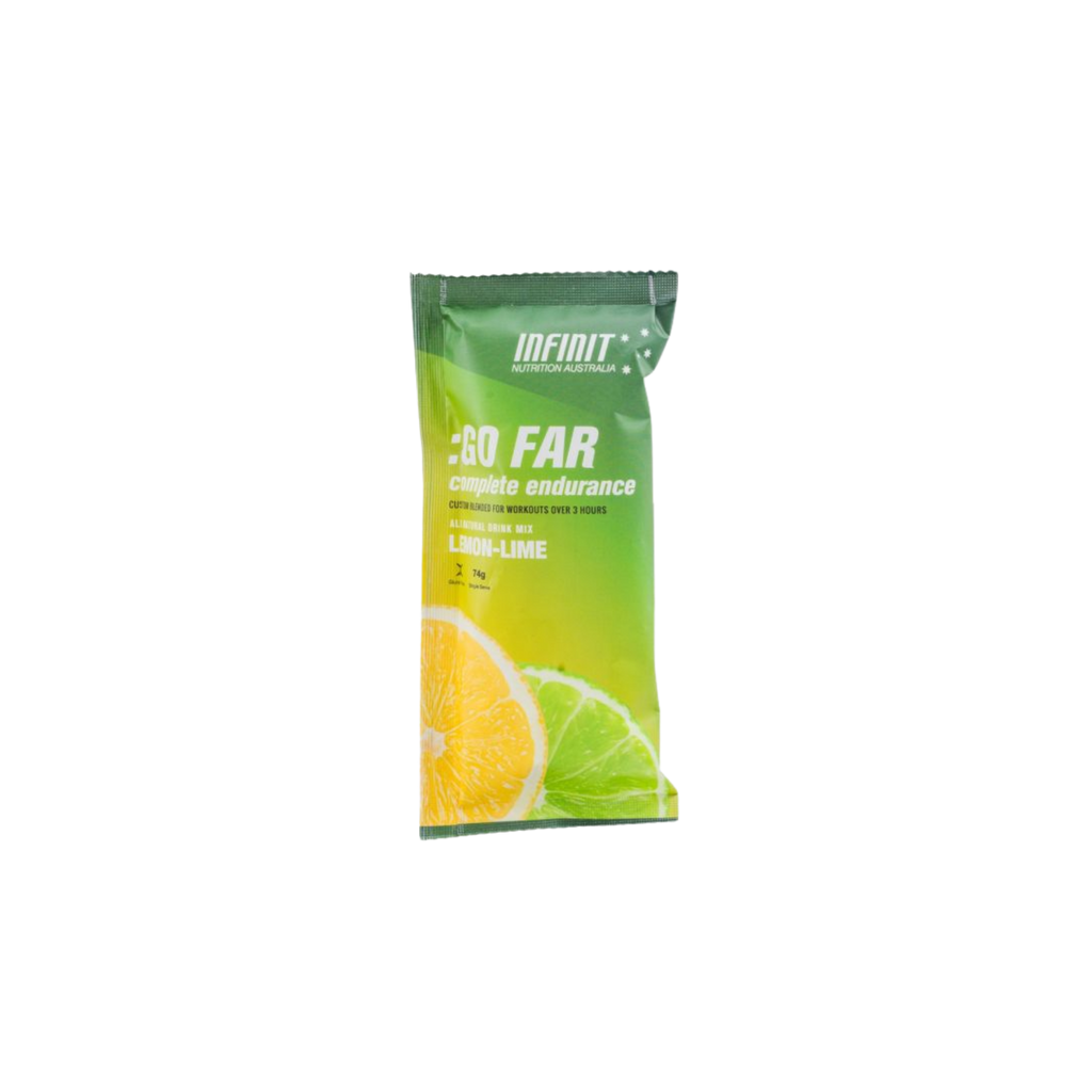 Infinit Nutrition Go Far Drink Mix Sachet - Lemon Lime (Single Serve)