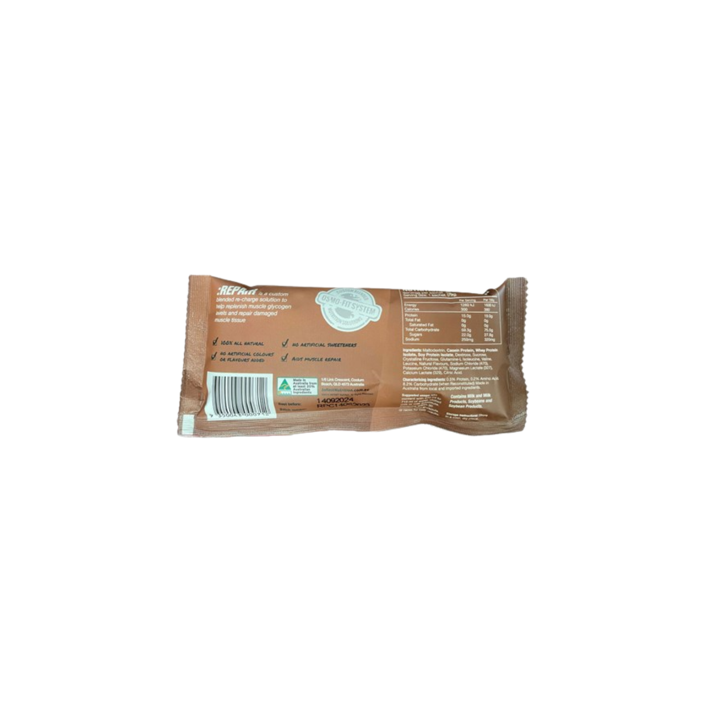 Infinit Nutrition Repair Drink Mix Sachet - Chocolate (Single Serve)