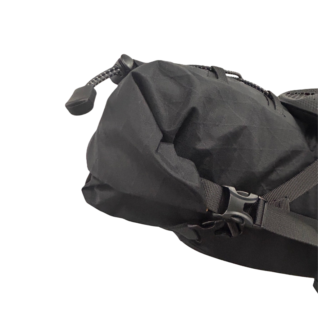 JetBlack JetPack Saddle Bag 6.0L - Black