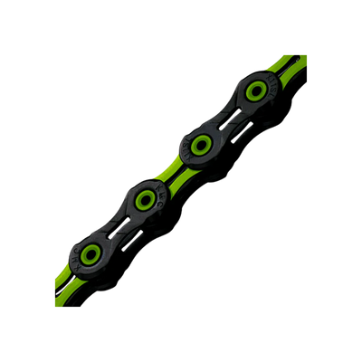 KMC DLC11 11-Speed Chain - Black/Green