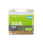 KMC X12L Light Weight Waxed 12-Speed Chain - Gold