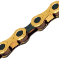 KMC X12 Waxed 12-Speed Chain - Ti-N Gold/Black