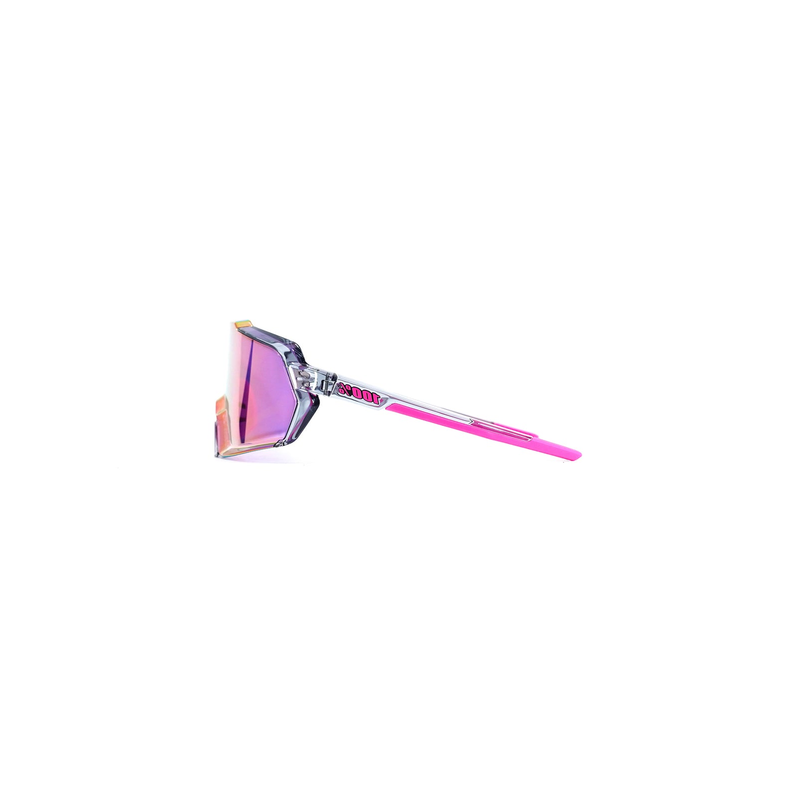 100% KORBIN - Polished Translucent Grey - (Purple Mirror)